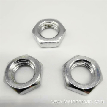 Stainless Steel Polished Plain Flange Nut Lock Nut